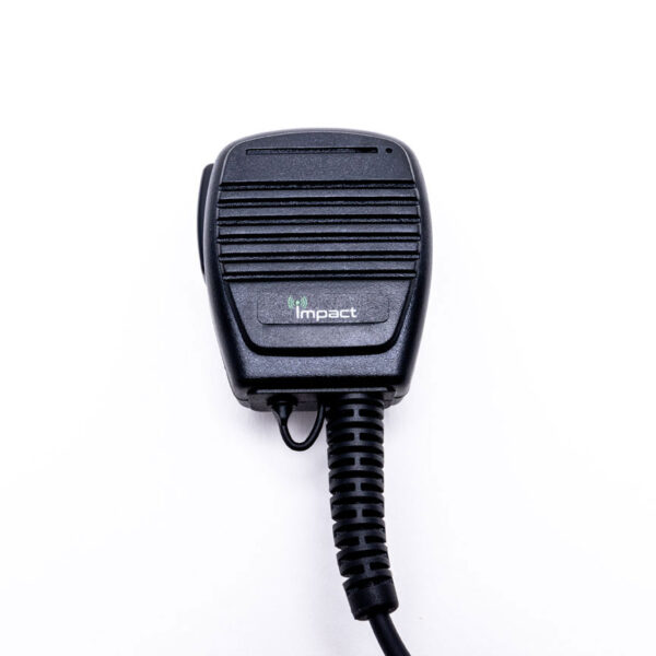 Gold Series Medium Duty Two-Way Radio Remote Speaker Mic with 3.5mm Accessory Jack