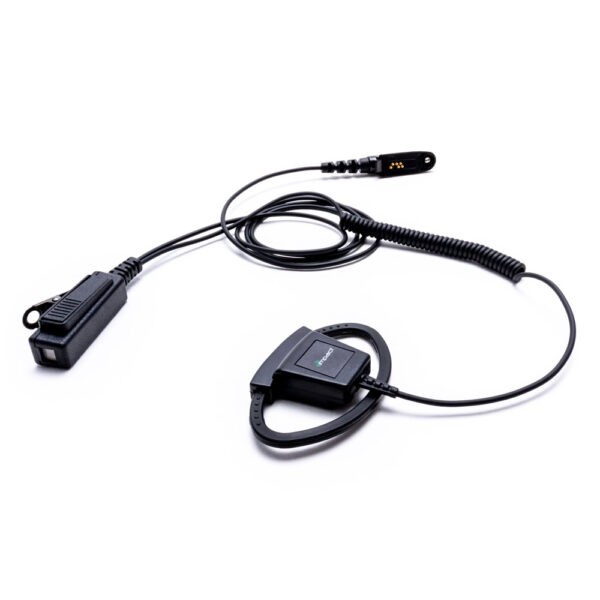Platinum Series 1-Wire Surveillance Kit for Two-Way Radio with Adjustable D-Shaped Ear Hanger - Image 2