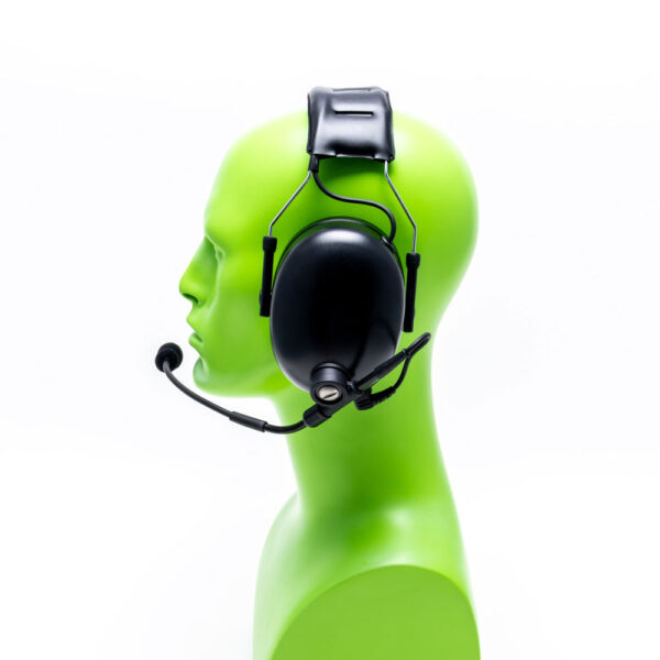 Over the Head Double Muff Noise Attenuation Headset with Replaceable Cable Sold Separately - Image 2