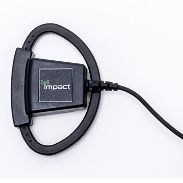 Platinum Series Noise Cancelling 1-Wire Surveillance Kit for Two-Way Radio with Adjustable D-Shaped Ear Hanger - Image 3