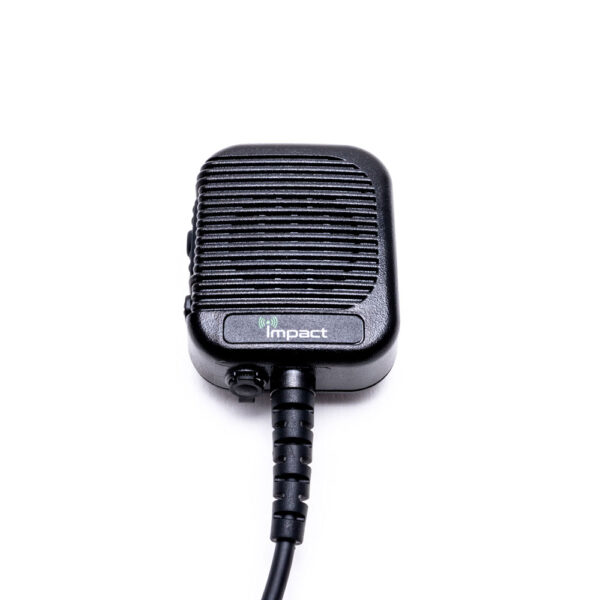 Military Grade Two-Way Radio Speaker Mic, IP67 Submersible with 3.5mm Audio Jack