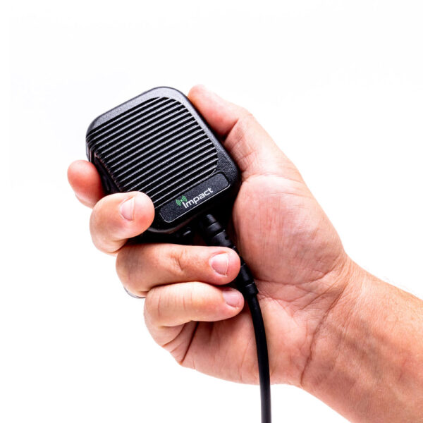 Military Grade Two-Way Radio Speaker Mic, IP67 Submersible with 3.5mm Audio Jack - Image 2